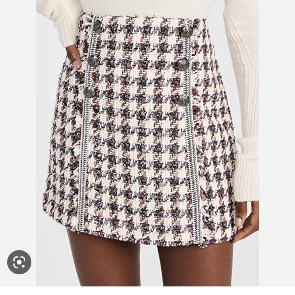 Veronica Beard Stark Miniskirt